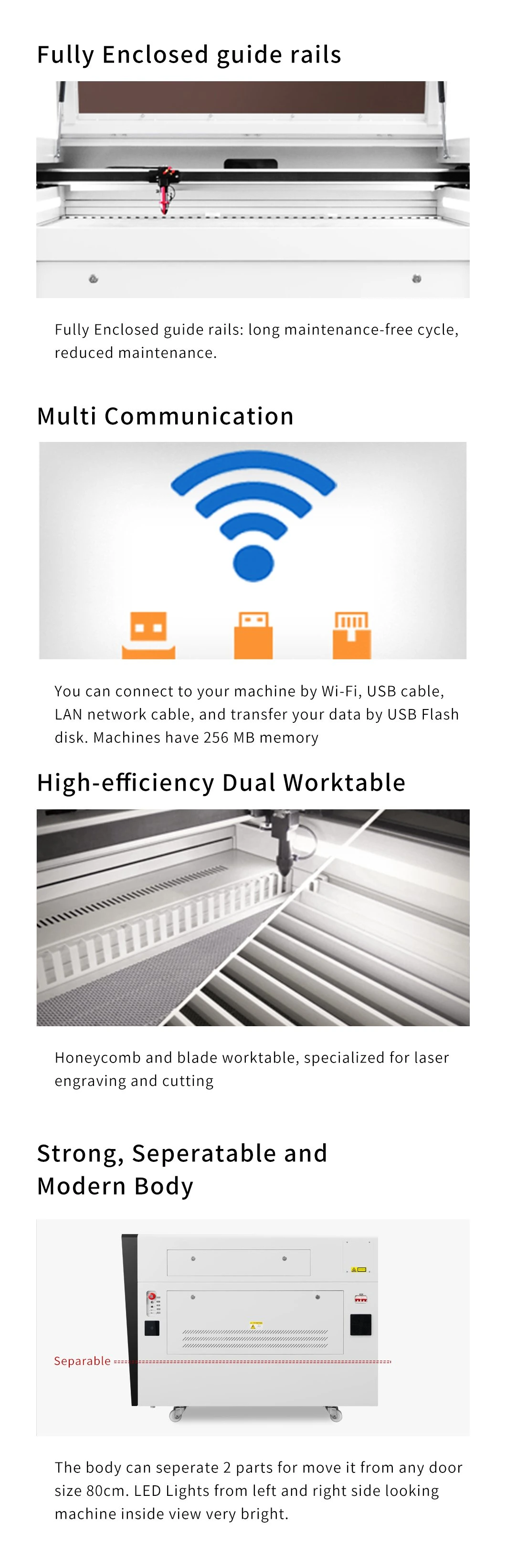 Nova14 55" X 35" 50W Laser for Sale with Ruida Control System and Lightburn Software, Compatible with Windows, Mac Osx, Linux